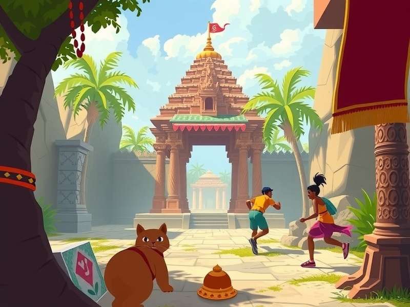 Temple Run गेमप्ले स्क्रीनशॉट