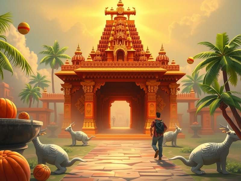 Temple Run गेमप्ले स्क्रीनशॉट