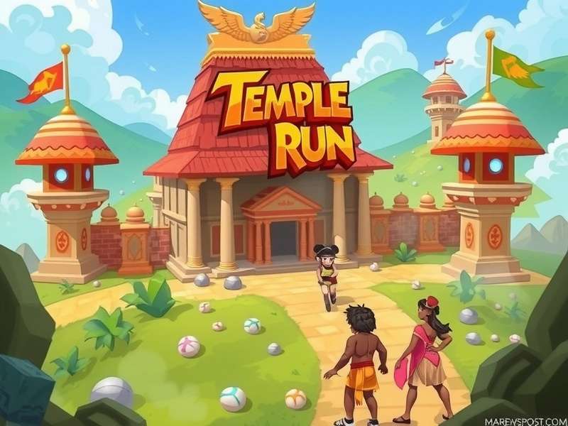 Temple Run Gameplay Screenshot