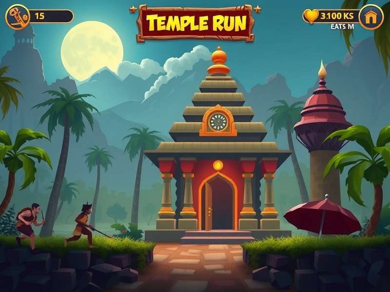 टेम्पल रन आईपैड गेमप्ले