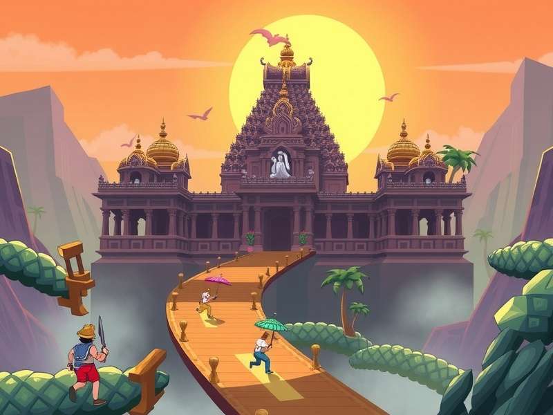 Temple Run 60525 गेमप्ले स्क्रीनशॉट