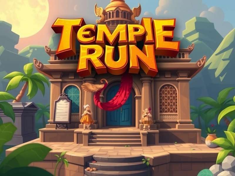 Temple Run Gameplay Screenshot