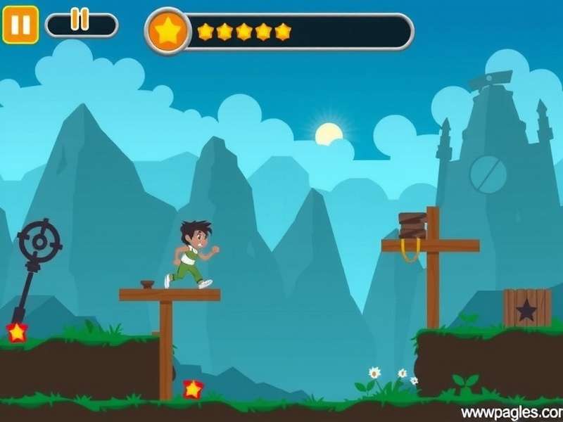 Temple Run Clone गेमप्ले स्क्रीनशॉट