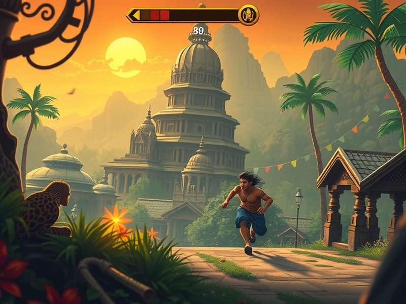 Funny Temple Run Template