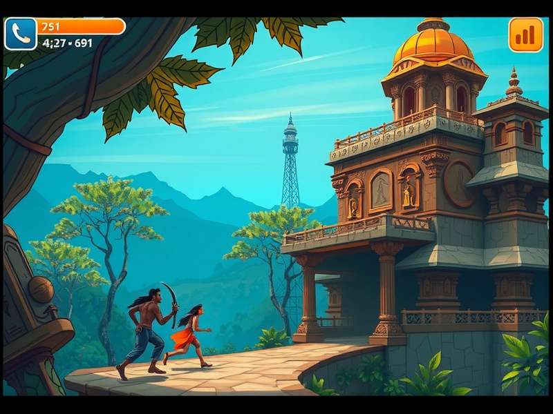 Temple Run 1 gameplay screenshot