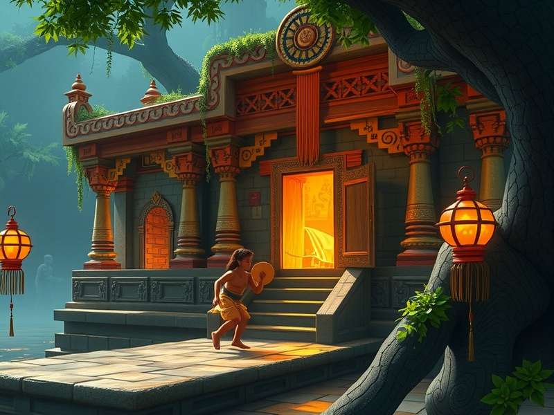 Temple Run Snokido Sprunki गेमप्ले स्क्रीनशॉट