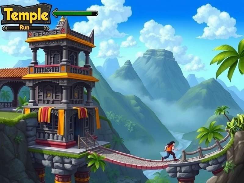 Temple Run Gameplay Screenshot