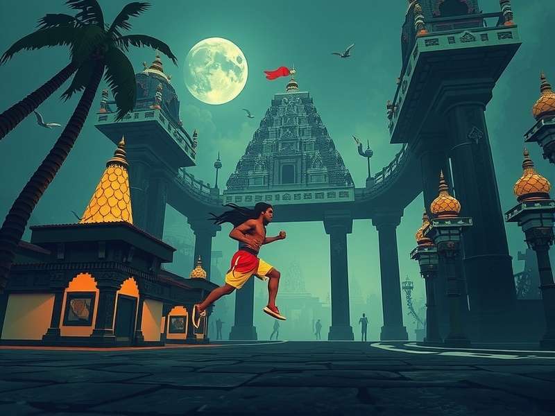 Temple Run Infinito गेमप्ले स्क्रीनशॉट