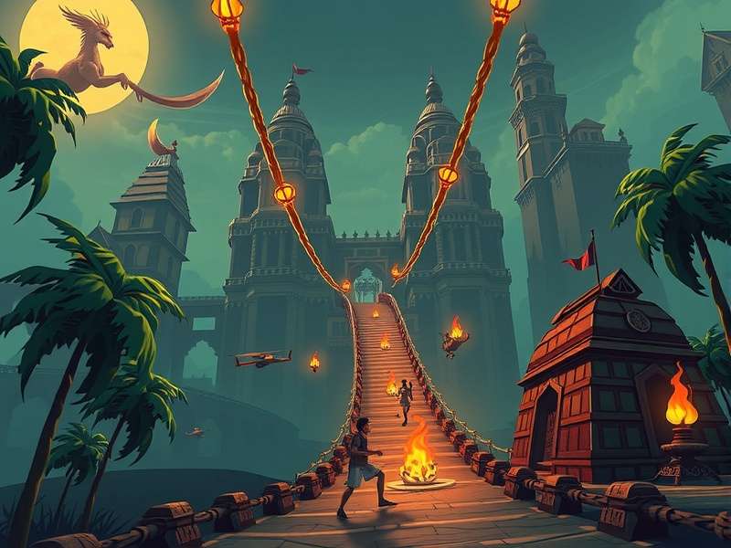 Temple Run Gameplay 1366x768 screenshot