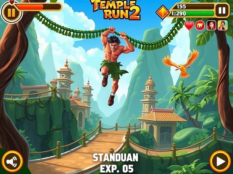 टेम्पल रन 2 गेमप्ले स्क्रीनशॉट