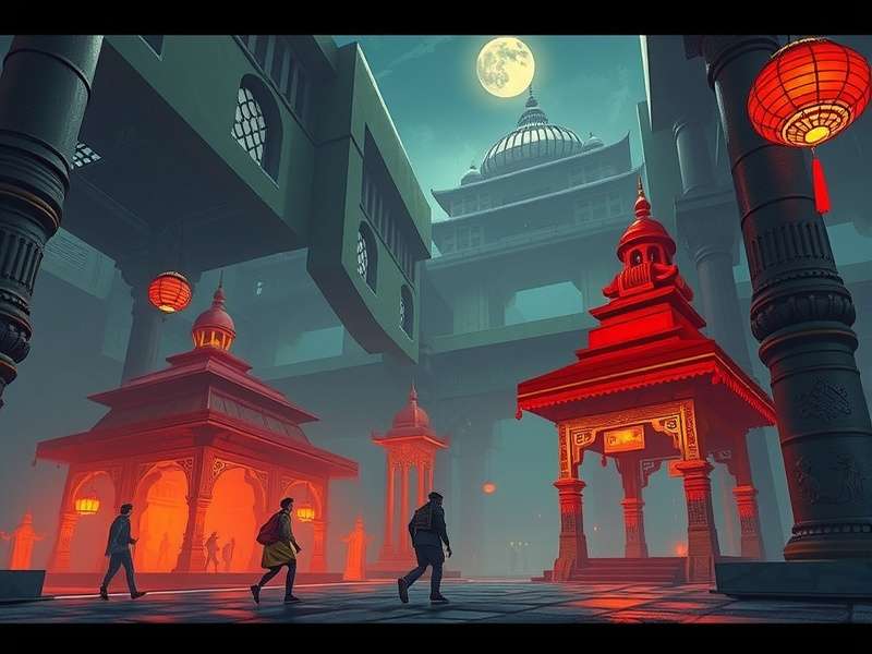 Light Temple Run MusicallyDown गेमप्ले