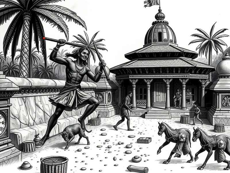 Temple Run Classic 1700s गेमप्ले स्क्रीनशॉट