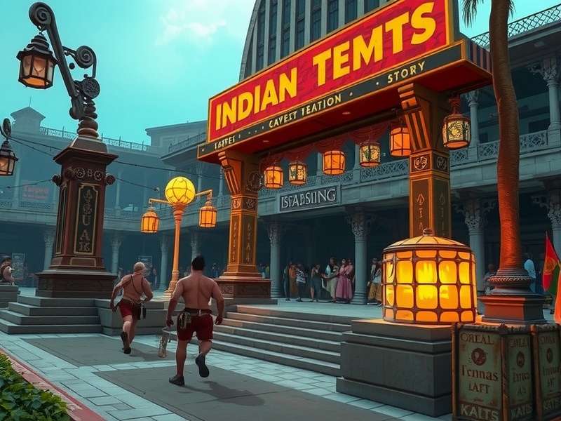 Temple Run Cosplay उदाहरण