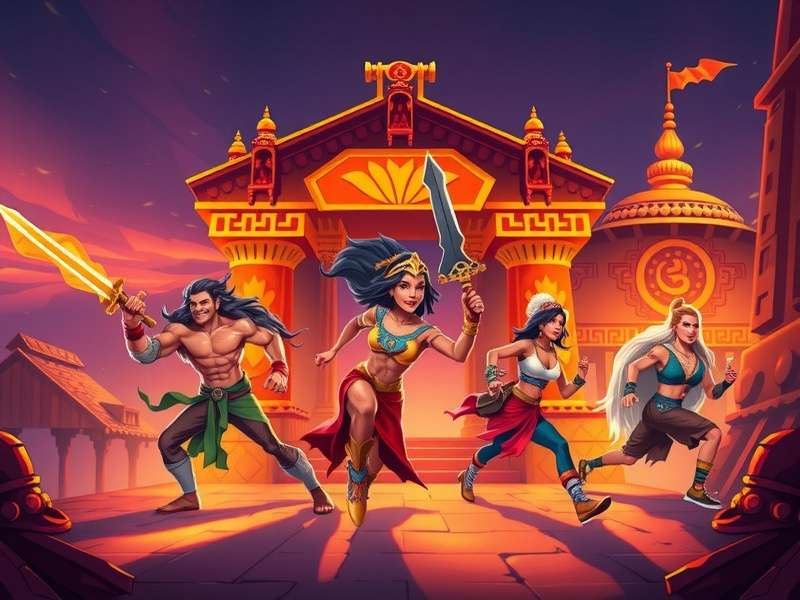 Temple Run Brave Characters Group
