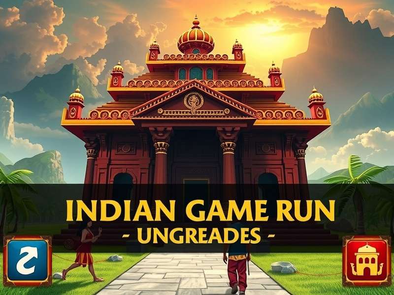 टेम्पल रन अपग्रेड्स इंटरफेस