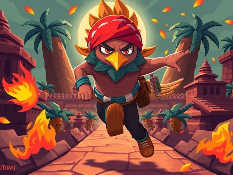 Temple Run Flashboy Plush - आधिकारिक छवि