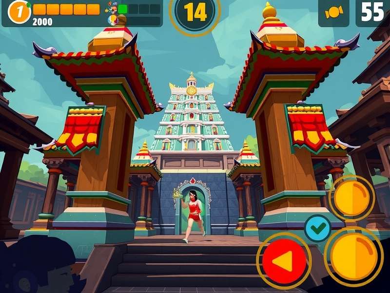 Temple Run Gameplay Screenshot