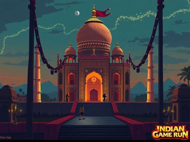 Temple Run Night Gameplay Screenshot