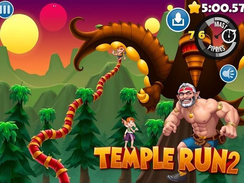 Temple Run 2 iGameplay13372 गेमप्ले