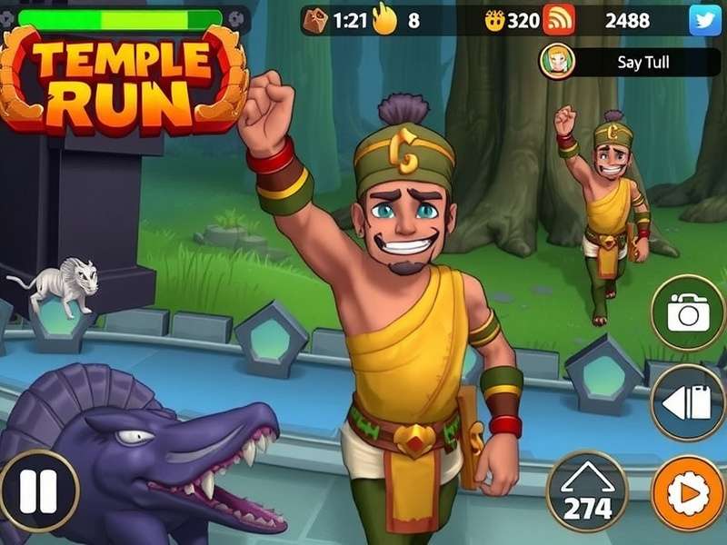 Temple Run VTT Mod गेमप्ले