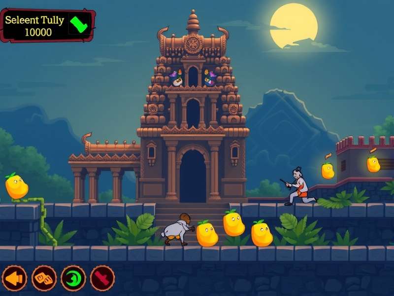 Temple Run 10000 Modesty gameplay screenshot