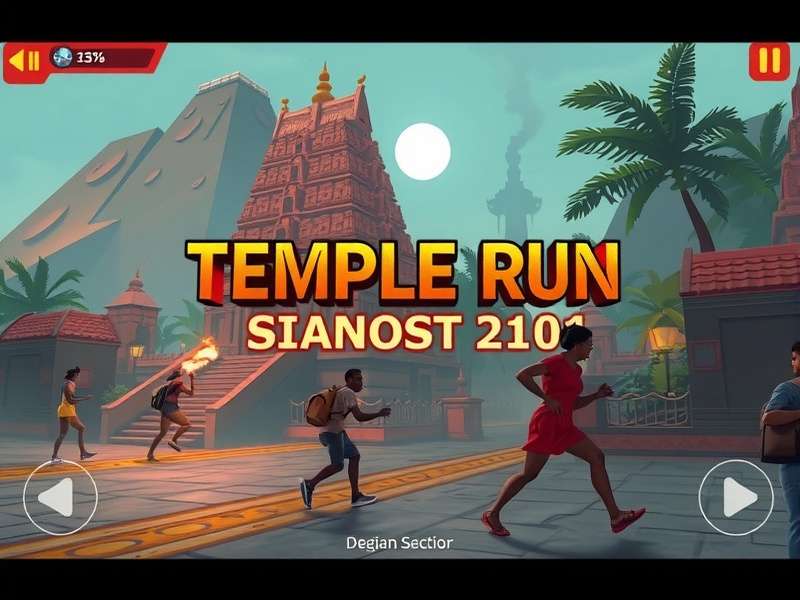 Temple Run 021000021 गेमप्ले स्क्रीनशॉट