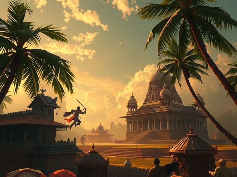 Temple Run 1867 3DS गेमप्ले स्क्रीनशॉट