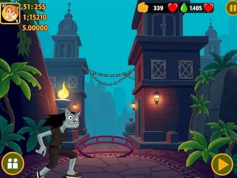 Temple Run Flashboy Gameplay Screenshot