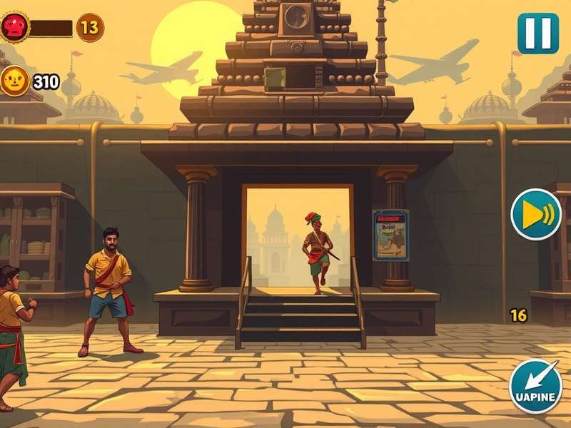 Temple Run Cranking 90s गेमप्ले