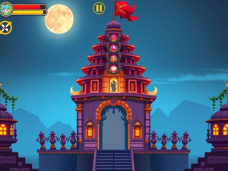 Temple Run Mandir गेमप्ले स्क्रीनशॉट