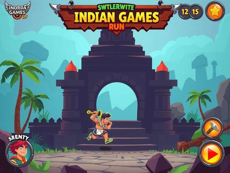 Temple Run Game Interface
