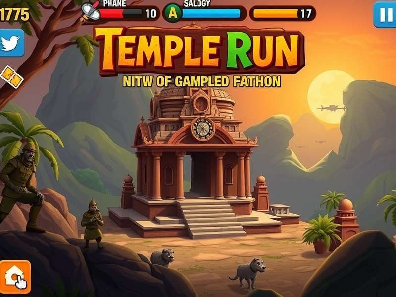 Temple Run 1775 Gameplay Screenshot