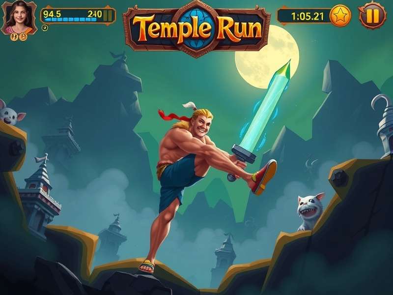 Temple Run Two Game स्क्रीनशॉट