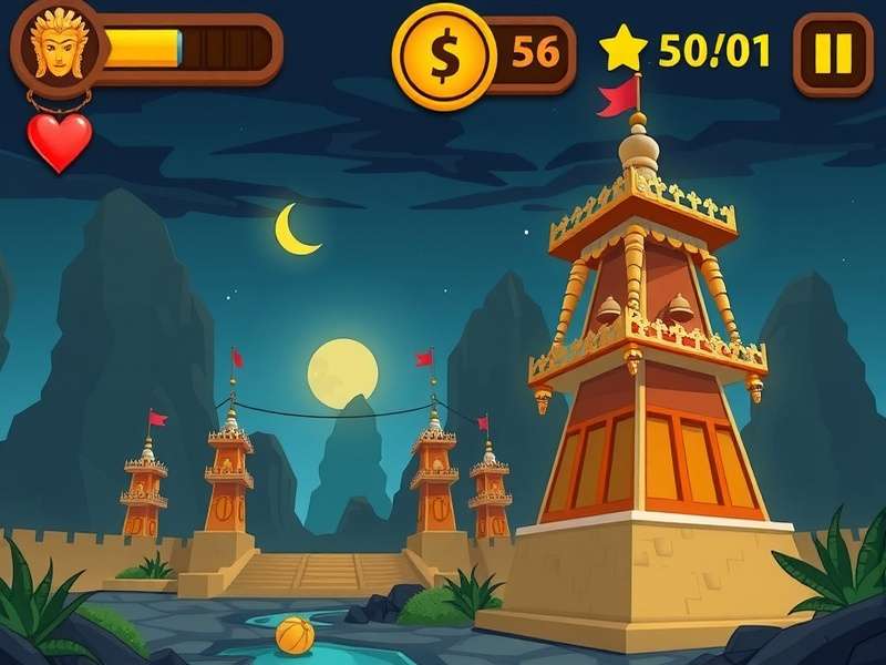 Temple Run Game Mixers gameplay screenshot