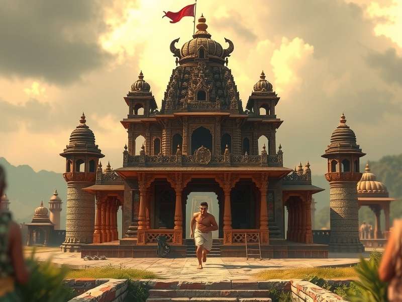 Temple Run TheDictator गेम स्क्रीनशॉट