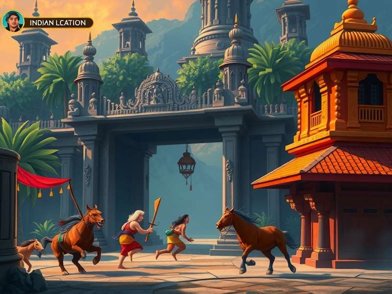 Temple Run IISOM गेमप्ले स्क्रीनशॉट