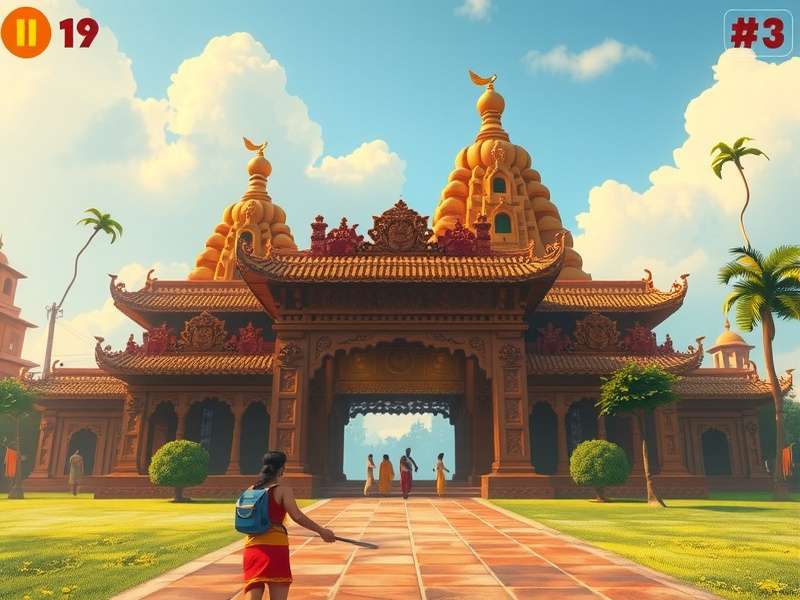 Temple Run Game Screenshot
