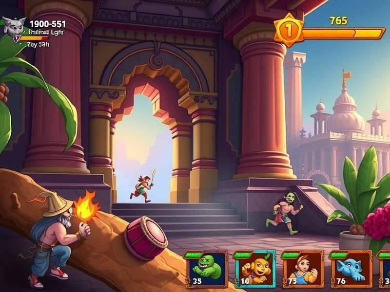 Temple Run Legends Gameplay Screenshot