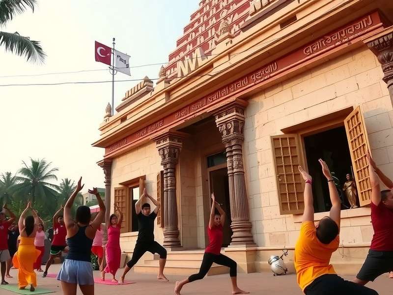 Temple Run Yoga Class - गेमिंग और योग का संयोजन