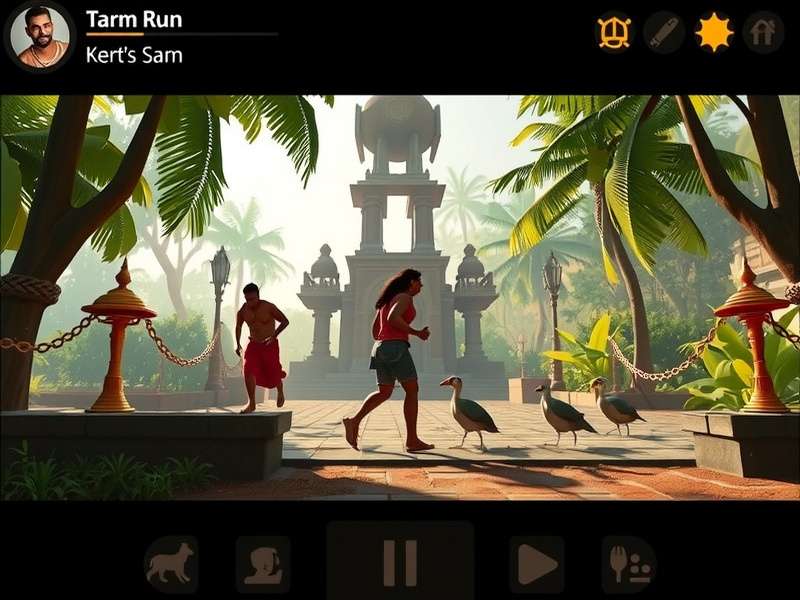 Temple Run Realistic Video Gameplay