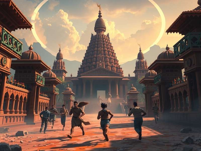 Temple Run Beastly गेमप्ले स्क्रीनशॉट