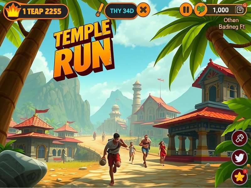 Temple Run 2014 Gameplay Screenshot