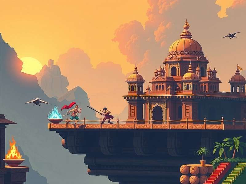 Temple Run Comets Gameplay