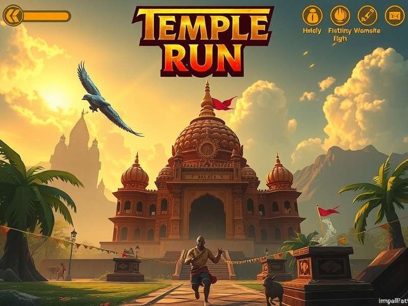 Temple Run Offline Player Gameplay