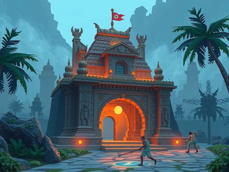 Temple Run Iiso Landman गेमप्ले