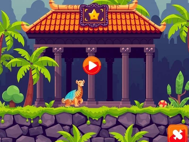 Temple Run Interface Java Gameplay