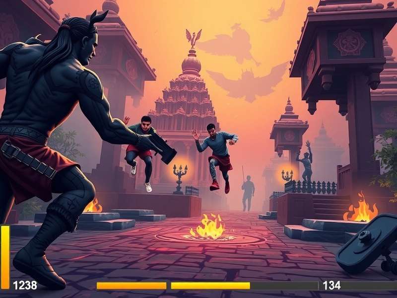 Temple Run Exercise Controls Interface