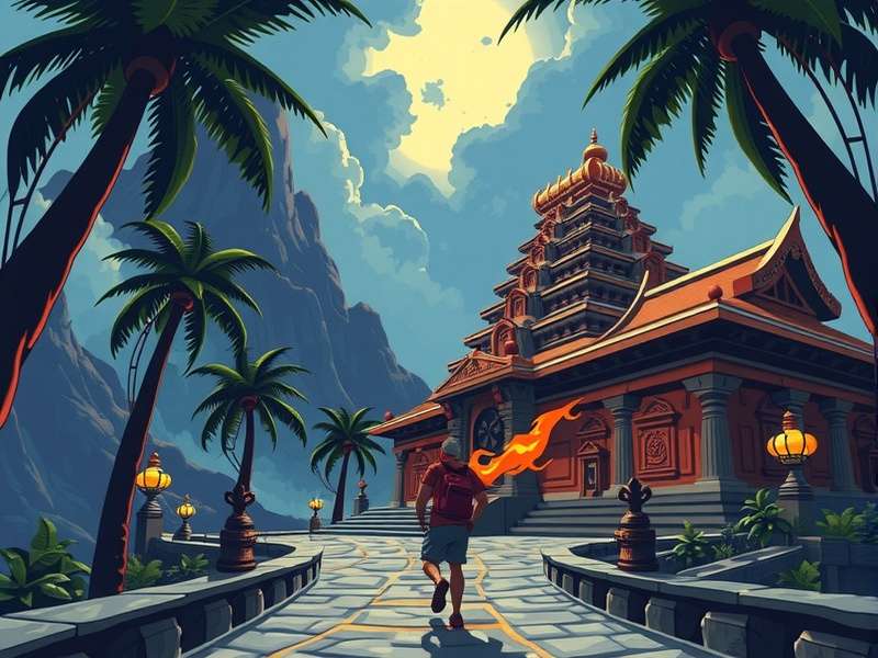 Temple Run Game GIF Collection