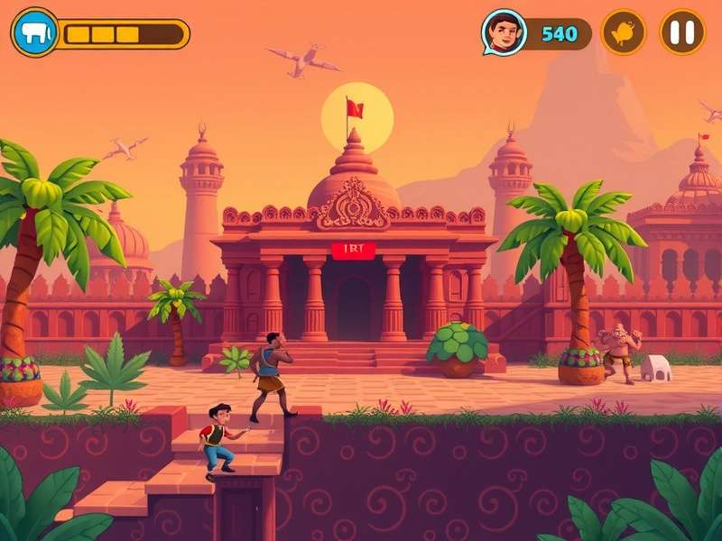 Temple Run PC gameplay screenshot
