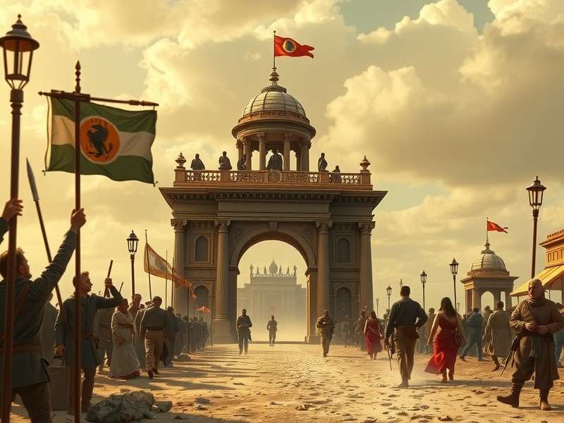 Temple Run 1867 Dimes gameplay screenshot